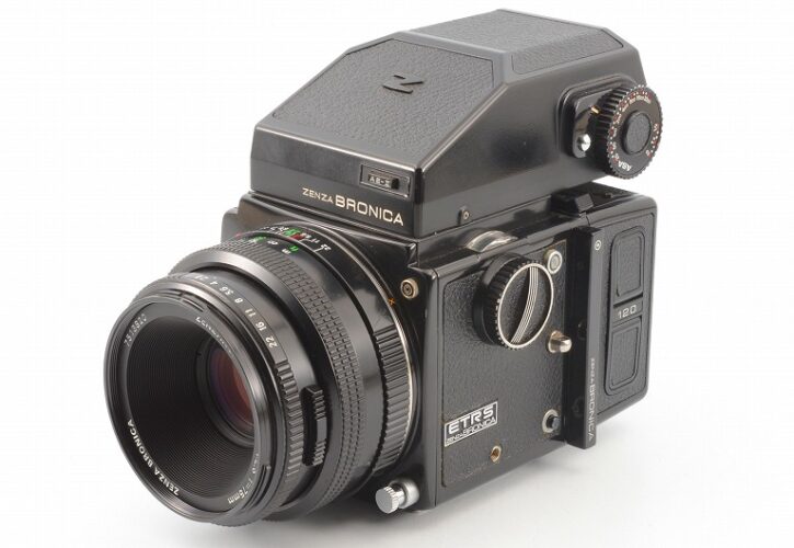 Zenza Bronica ETRS ( AEII Finder + 120 Back ) w Zenzanon-PE 75mm F2.8 Lens