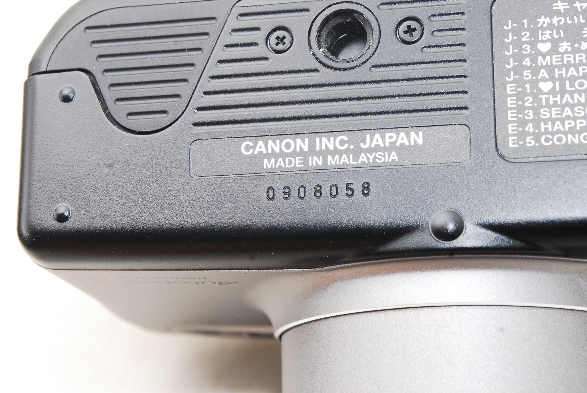 Canon Autoboy S II PANORAMA Point & Shoot Film Camera #7411 – Ito 